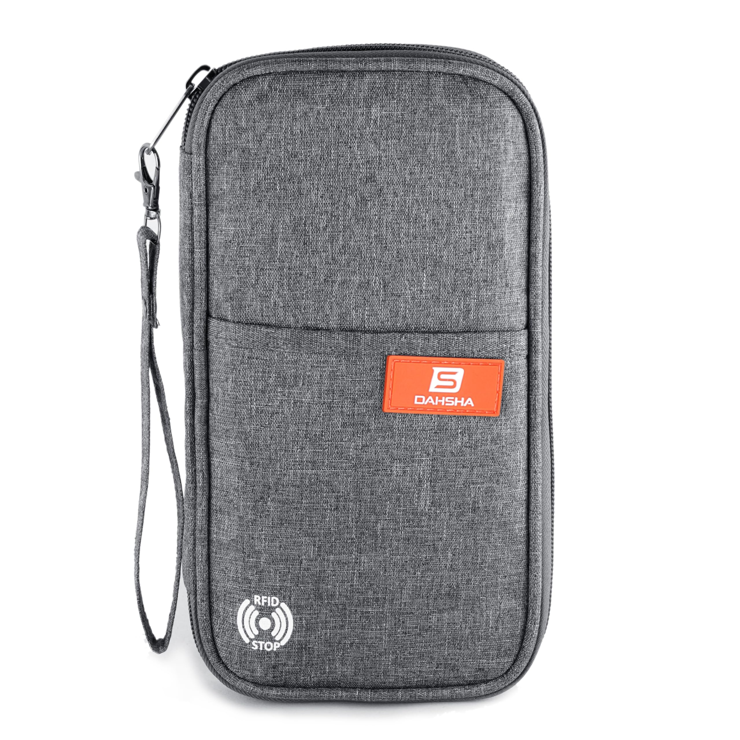 RFID Travel Organizer Pouch – Passport, Phone & Document Holder