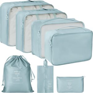 Travel Packing Organizer Set – 7 Piece Luggage Packing Cubes