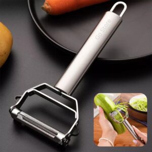 2-in-1 Stainless Steel Vegetable Peeler
