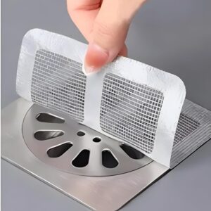 No-Clog Drain Hair Catcher Mesh Stickers
