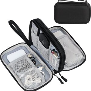 Portable Electronics Organizer Bag – Travel Cable Storage Case