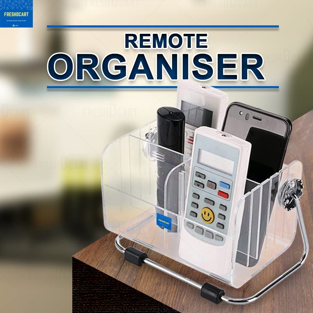 Wall Mount Remote Control Holder – Multi-Purpose Storage Organizer - Image 2