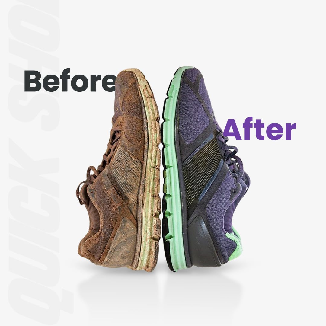 Quick Shoe Cleaning Kit – Sneaker Cleaning Foam with Brush - Image 2