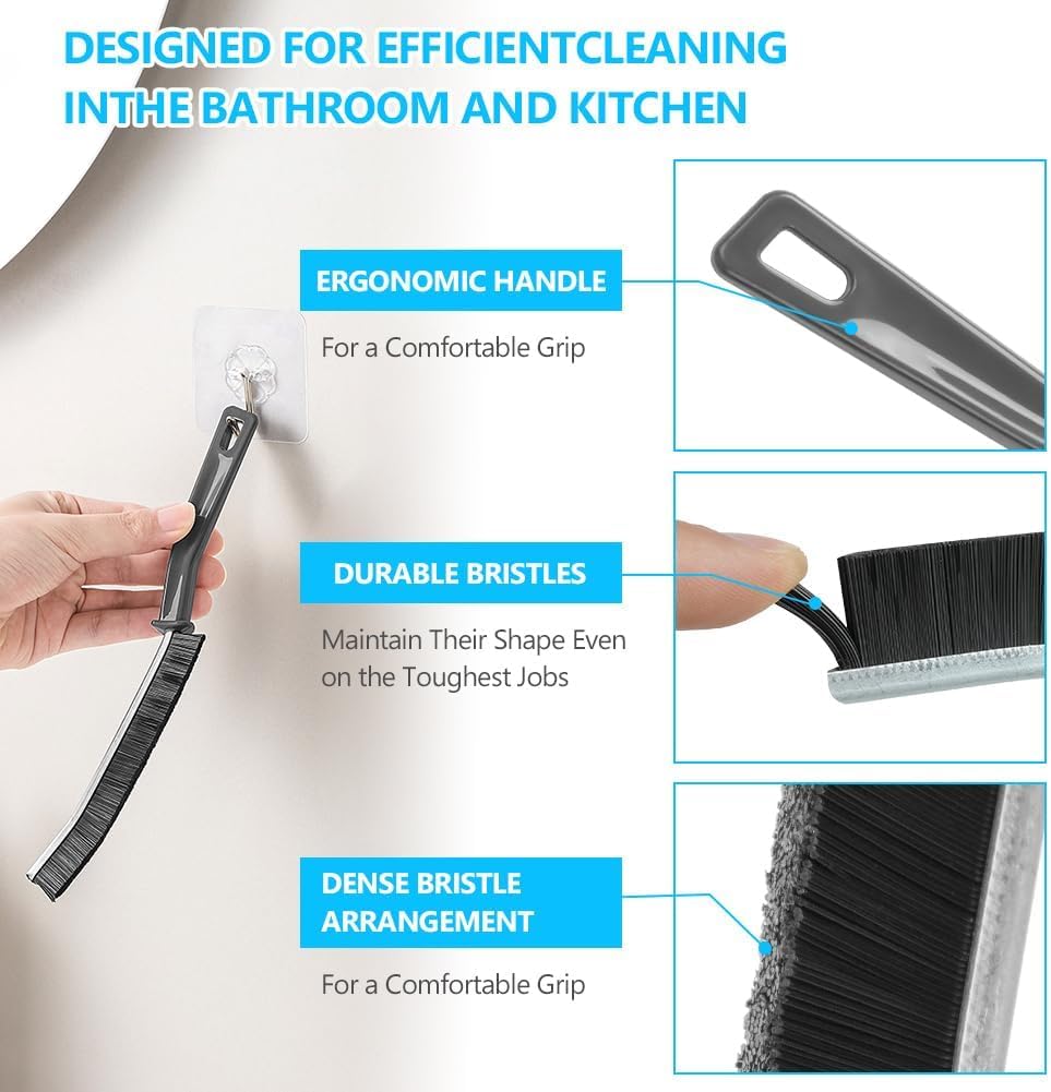 Gap Cleaning Brush – Bathroom & Kitchen Crevice Cleaner - Image 3