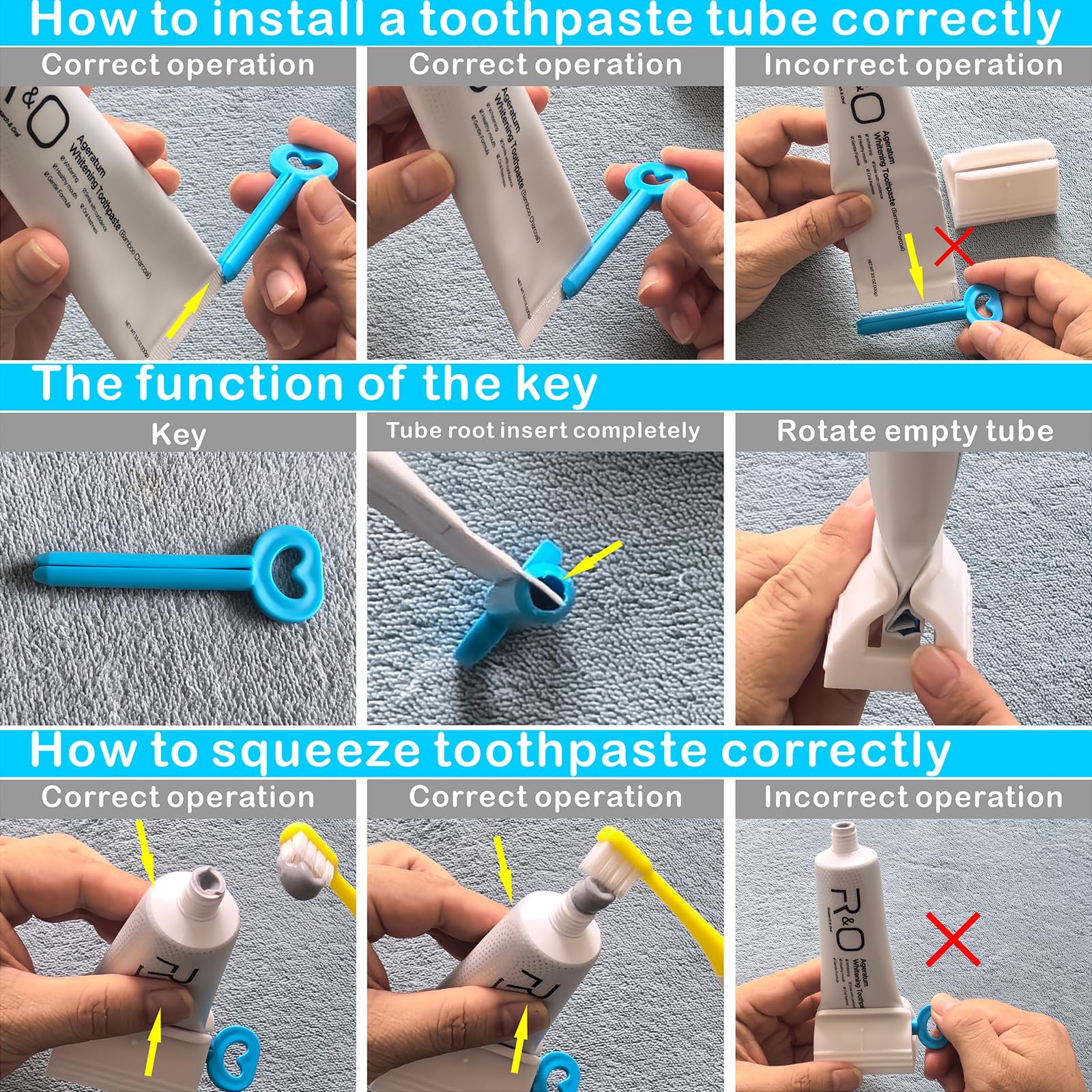 Toothpaste Tube Squeezer – Easy Toothpaste Saver Roller - Image 4
