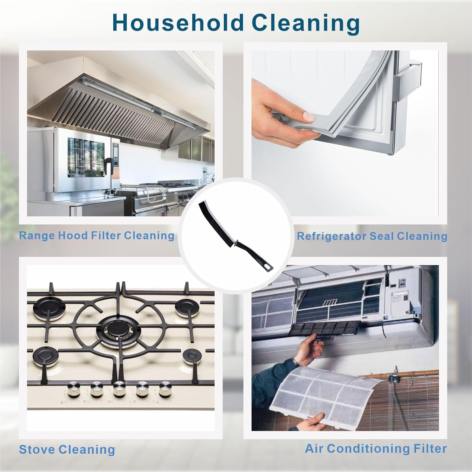 Gap Cleaning Brush – Bathroom & Kitchen Crevice Cleaner - Image 4