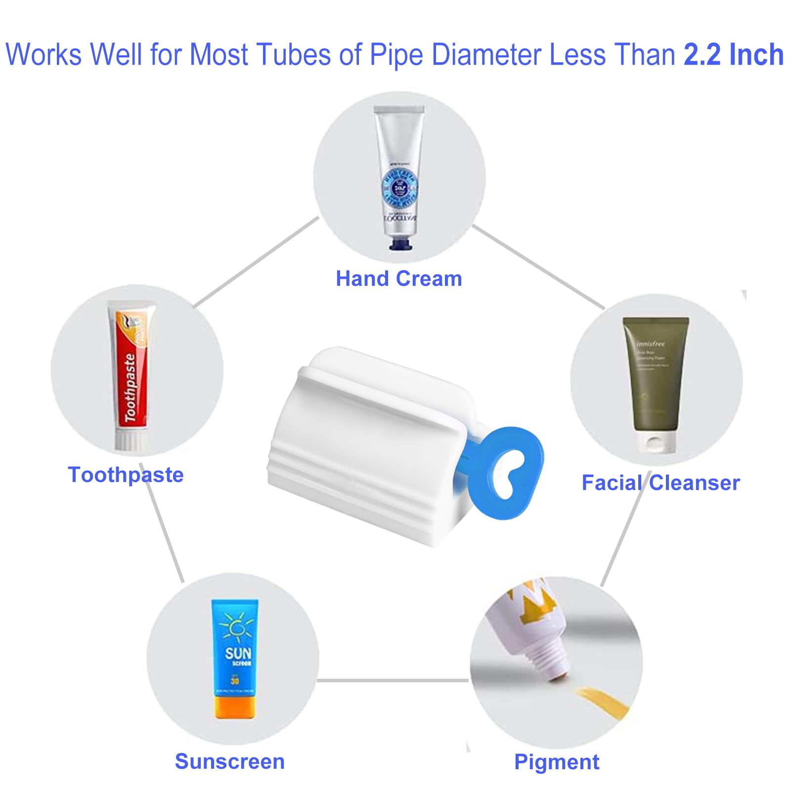 Toothpaste Tube Squeezer – Easy Toothpaste Saver Roller - Image 6
