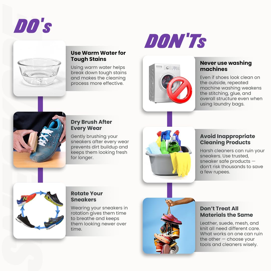 Quick Shoe Cleaning Kit – Sneaker Cleaning Foam with Brush - Image 8